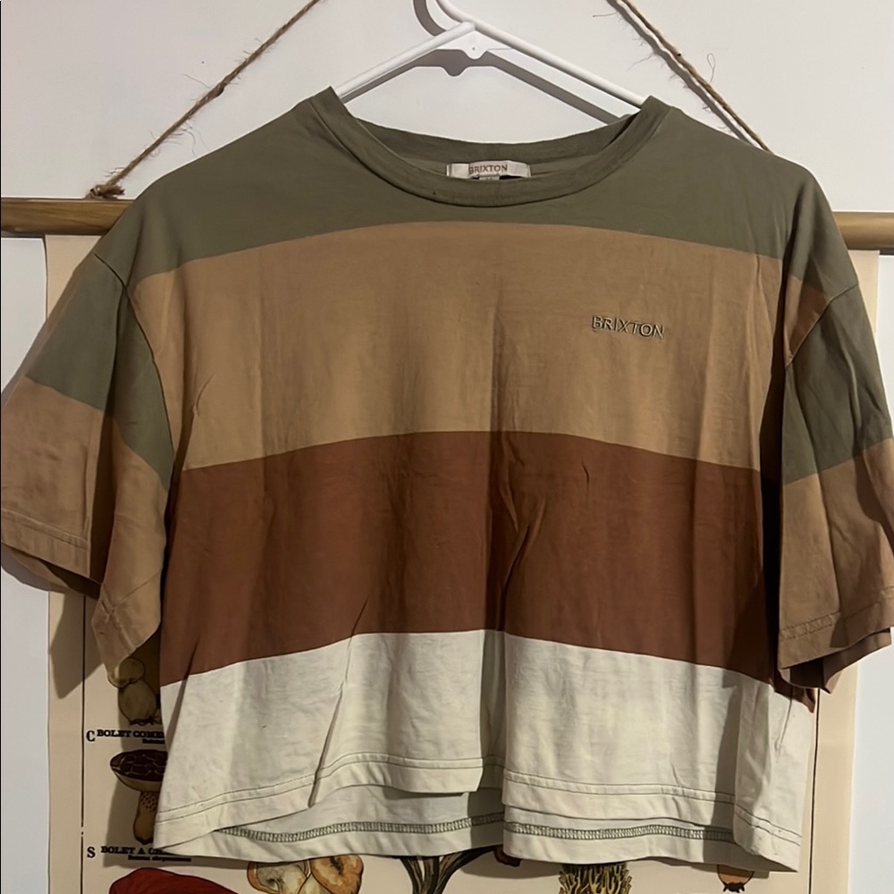 Brixton Striped Crop Top